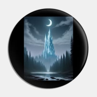 Wizards tower at night Pin