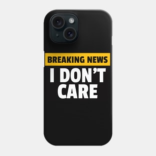 Breaking News Collection Phone Case