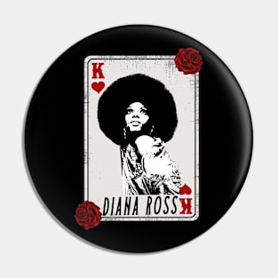 Vintage Card Diana Ross Pin