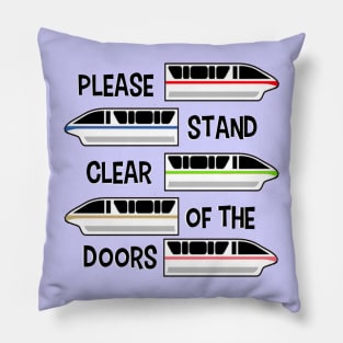 Monorails Pillow