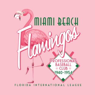 Miami Beach Flamingos T-Shirt