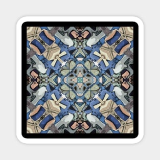 Abstract Kaleidoscope Magnet