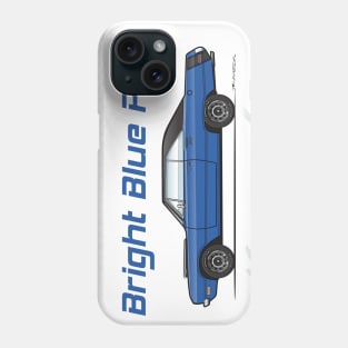 Bright Blue Poly Muscle Phone Case