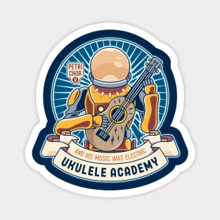 Space Ancient Ukulele Academy Magnet