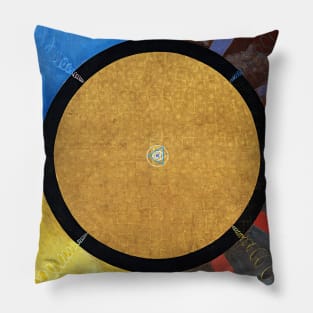 Hilma af Klint Altarpiece No.3 1915 Abstract Painting Pillow