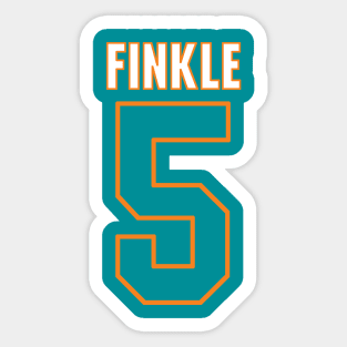 Ray Finkle #5 Miami Football Jersey Ace Ventura Pet Detective Dolphins  Movie 