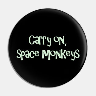 Oz 9 Space Monkey t-shirts greenish Pin