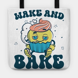 Wake and Bake Cookies Funny Gift For Boys Girl Kids Tote