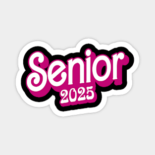 Retro Class of 2025 Senior Graduation Vintage Funny Seniors 2025 Magnet