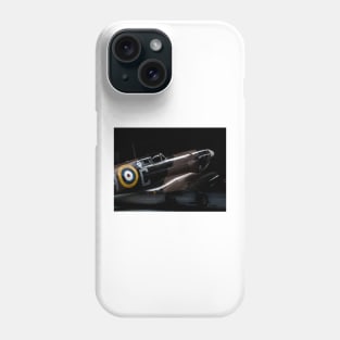 RAF Spitfire in the Hanger Phone Case