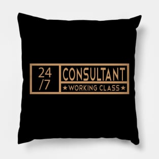 Consultant Tittle Job Pillow