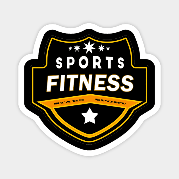 Sports Fitness Magnet by Usea Studio