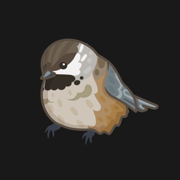 Boreal Chickadee by Ginboy