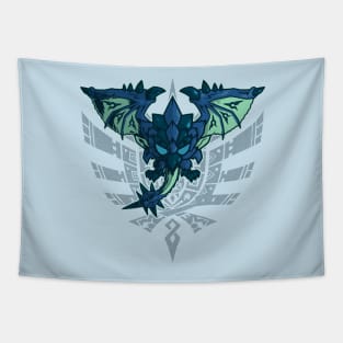 Azure Rathalos | Monster Hunter Tapestry