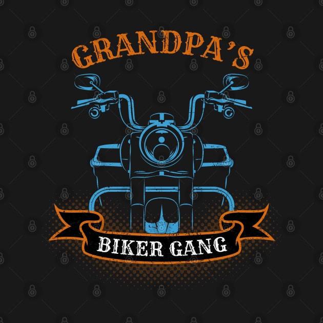 Grandpa's Biker Gang Father's Day by DwiRetnoArt99