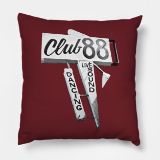 LA Punk Clubs - Club 88 Pillow