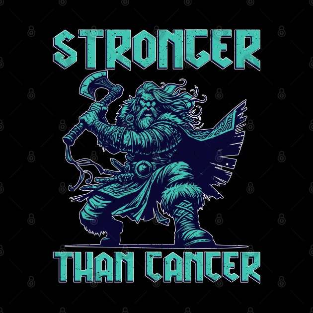 Stronger Than Cancer (distressed) by DavesTees