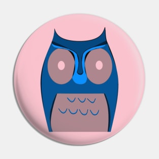 Blue Owl Pin