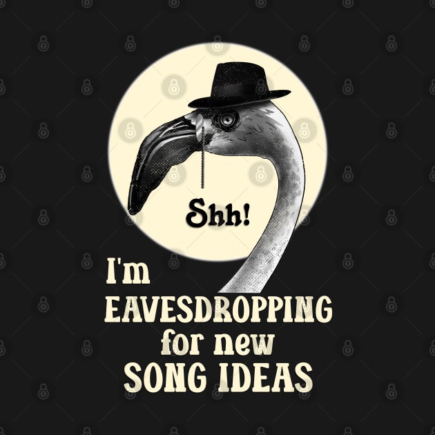 Shh! Eavesdropping for Song Ideas by DeliriousSteve