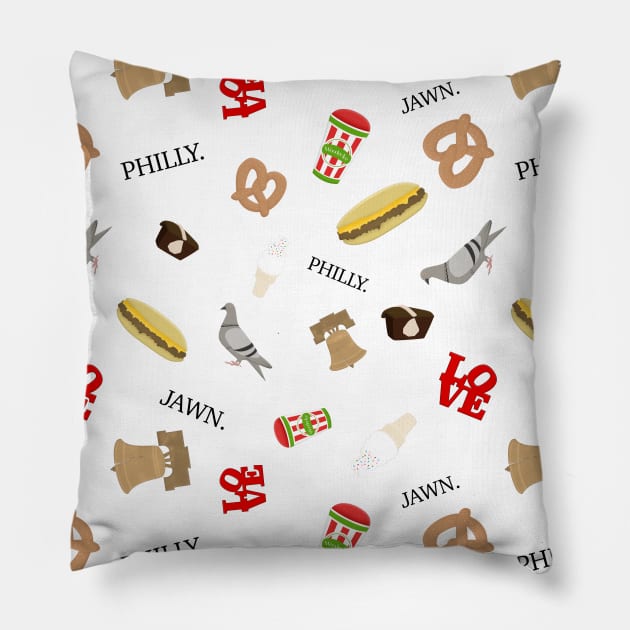 Philly Philly Pillow by rianfee