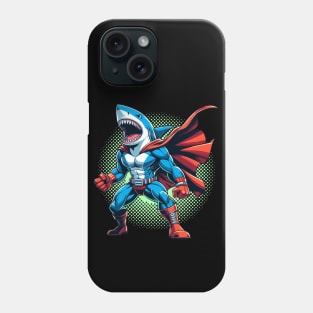 Mighty Marine Punch: Destroyer Shark Phone Case