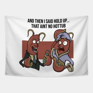 Funny Crawfish Boil Gift Cajun Louisiana Seafood Food Meme Tapestry