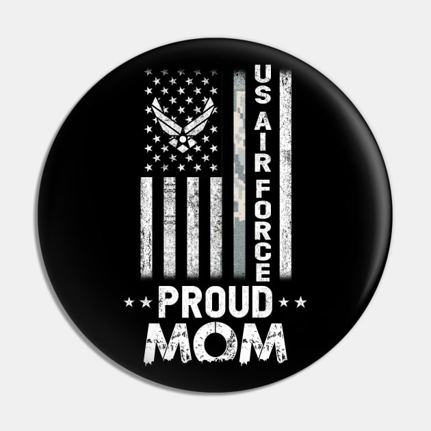 Proud U.S. Air Force Mom Pin by Otis Patrick