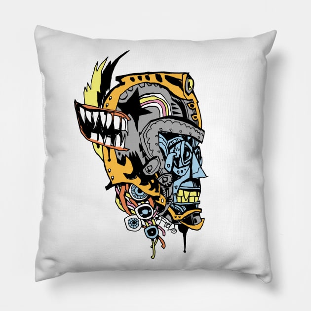 FANG'S VICTORY Pillow by Jim Mahfood