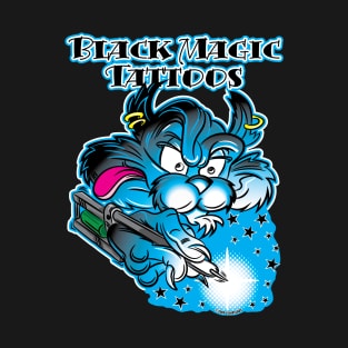 Black Magic Tattoo Cat T-Shirt