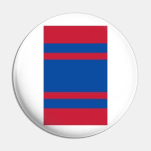 Crystal Palace FC Varsity Retro Red & Blue Home Pin