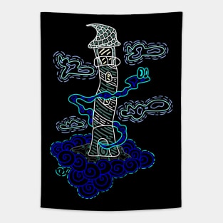 Haunted Lighthouse Tapestry