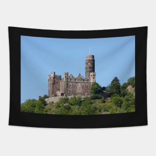 Maus Castle, St. Goarshausen, Rhineland-Palatinate, Rhine, Middle Rhine, Castle Tapestry