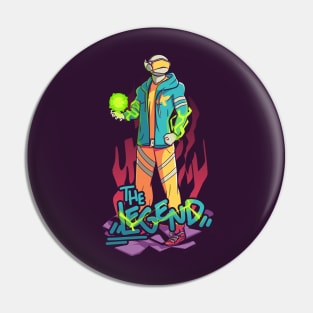 Superhero Pin