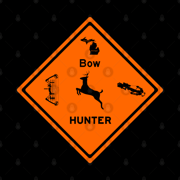 Michigan Bow Hunter by Sunrise Sales & Design