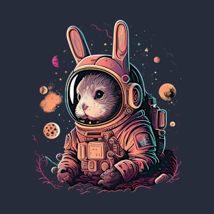 Cute Space Bunny T-Shirt