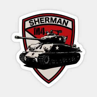 M4 Sherman Tank Magnet