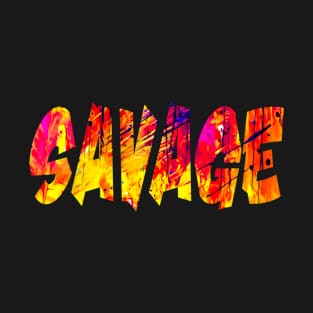 Men and women artsy savage pattern T-Shirt