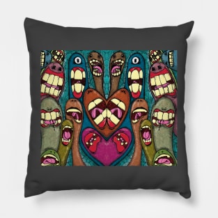 Big teeth Pillow