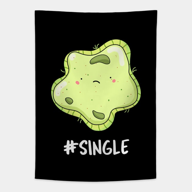 Single Cell Cute Biology Pun Tapestry by punnybone