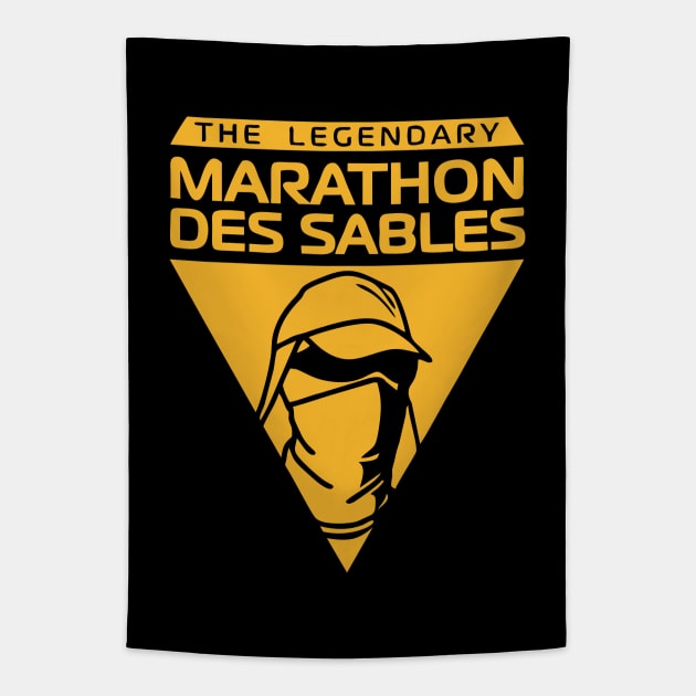 Marathon Des Sables Tapestry by Radian's Art