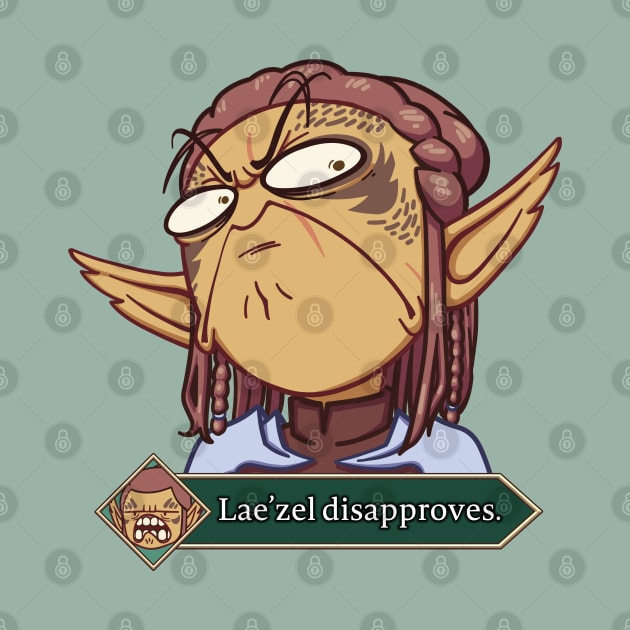 Lae'zel Disapproves by SouzouInc