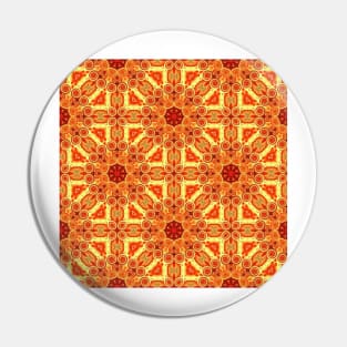 Celestial Sunset Kaleidoscope 5 Pin