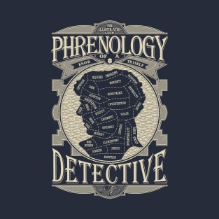 Phrenology of a detective - Sherlock T-Shirt