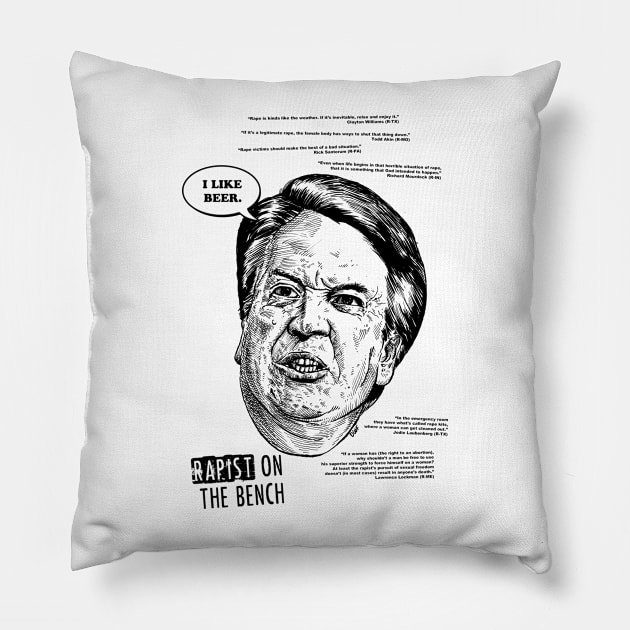 I LIKE BEER Pillow by D.W. Frydendall