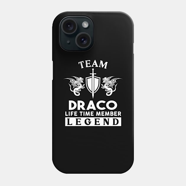 Draco Name T Shirt - Draco Life Time Member Legend Gift Item Tee Phone Case by unendurableslemp118