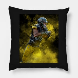 J Conner Pittsburgh Sports Art Pillow