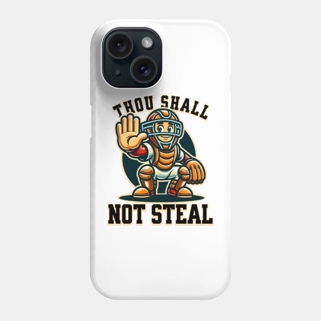 Thou Shall Not Steal Phone Case by BankaiChu