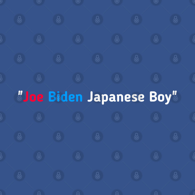 Disover Joe biden japanese boy - Joe Biden - T-Shirt