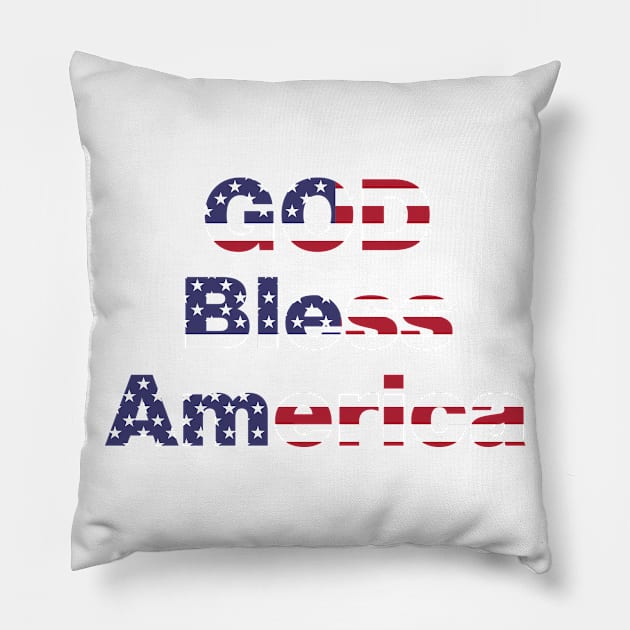 God Bless America Again Pillow by CreativeDesignStore