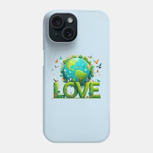 Love World Earth Day 2024 Everyday Phone Case